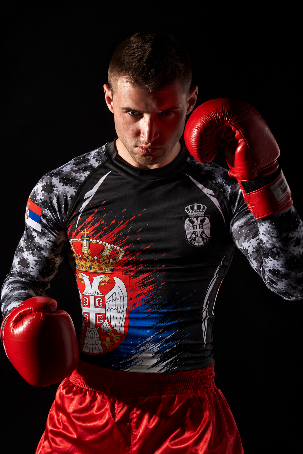 Serbia Rashguard – Kämpf für dein Land - BALKAN Combat